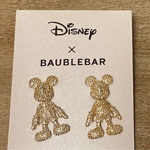 Disney x Baublebar Mickey Mouse Earring New in Packaging